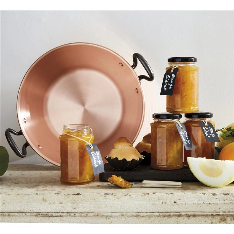 Spring - garnek do dżemu, miedź, 3,0 l, śred. 26 x 11,5 cm CULINOX