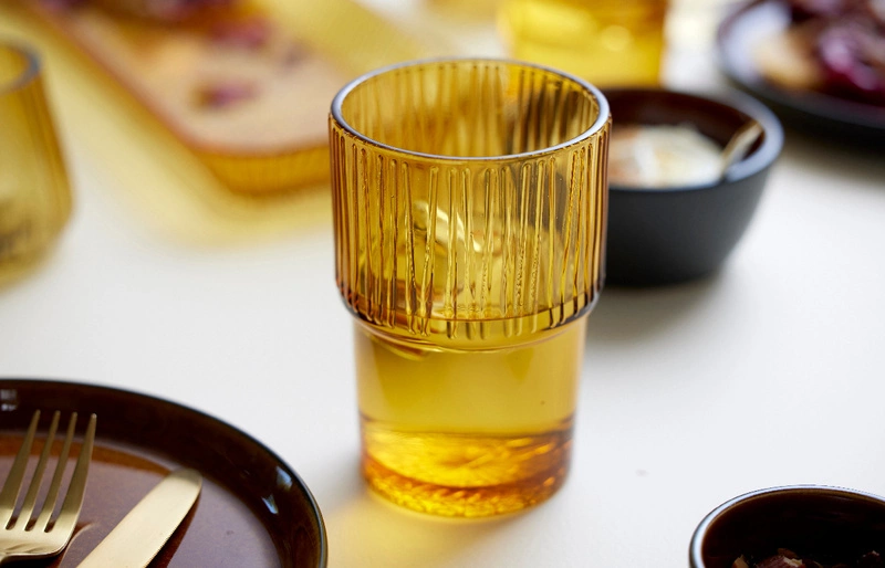 Bitz - Szklanki Kusintha 4 szt. 380 ml Amber