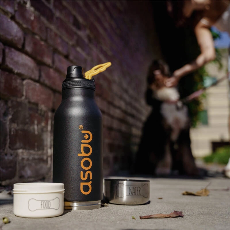 Asobu - Butelka termiczna THE Asobu - BUDDY BLACK, 1L