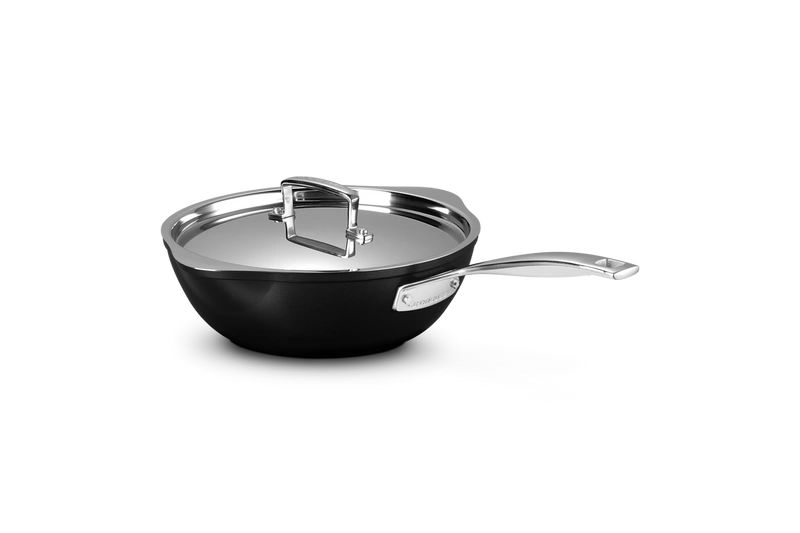 Le Creuset - TNS Głęboka Patelnia 24 cm z pokrywą