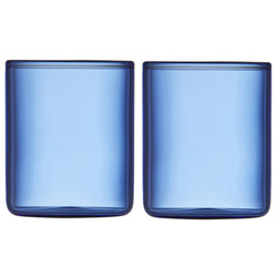 Lyngby Glas - Kieliszki do wódki Torino 55 ml 2 sztuki niebieskie