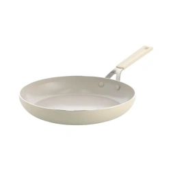 KitchenAid - patelnia Aluminium Coloured 24 cm kremowa