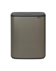 Brabantia - Kosz na śmieci Touch Bin Bo 60l platyna
