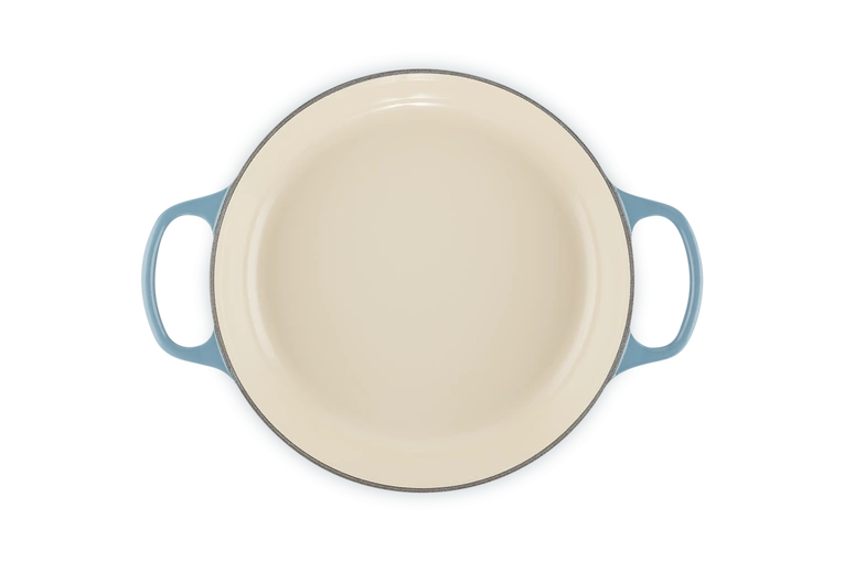 Le Creuset - garnek patelnia Gourmet Signature 26 cm 2,2 l chambray