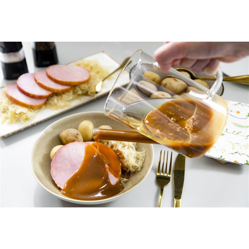 Lurch - oddzielacz do tłuszczu, szkło borokrzemowe, 0,75 l, śred. 11 x 15,5 cm