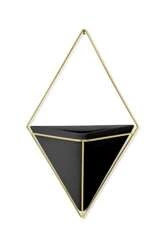 Umbra - Pojemnik/doniczka L czarny/mosiąsz, TRIGG