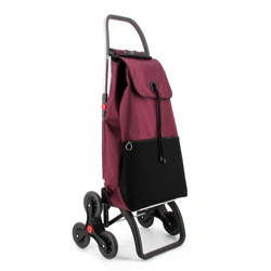 Rolser - Wózek na zakupy I-Max Urban MF 6L Burdeos