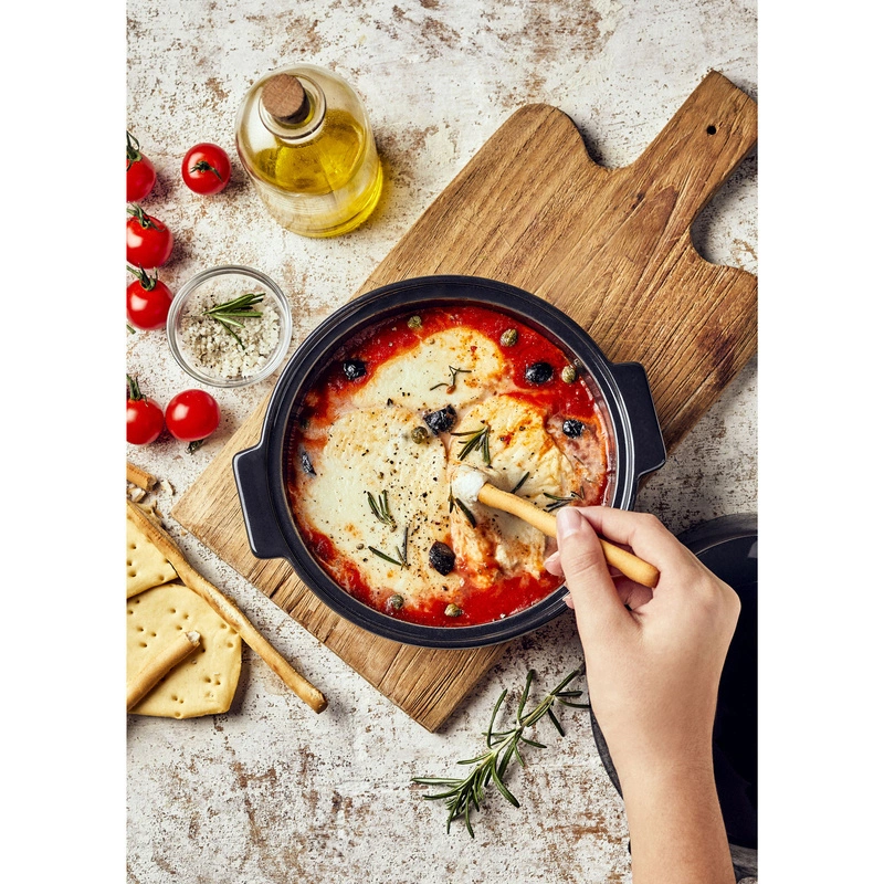 Emile Henry - Naczynie do zapiekania sera - czarny