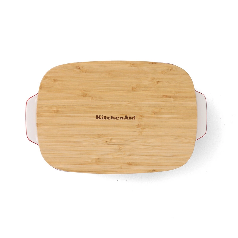 KitchenAid - ceramiczna brytfanna z przykrywką L - Empire Red