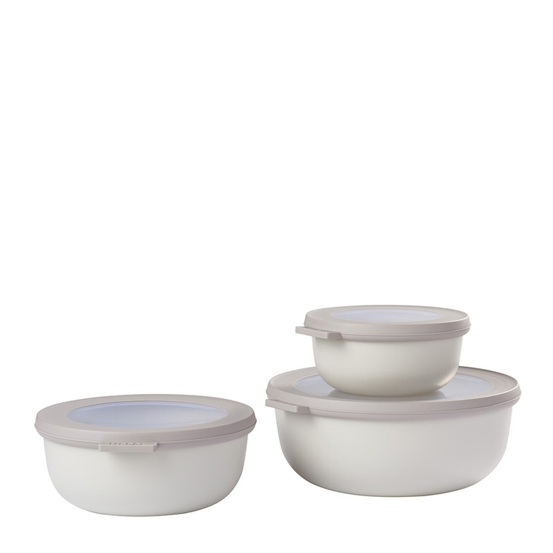 Mepal - Zestaw 3 misek Cirqula 350 750 1250 Nordic White