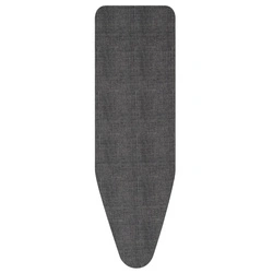 Brabantia - Pokrowiec na deskę do prasowania Denim Black 124x38cm (2 mm warstwa) rozmiar B