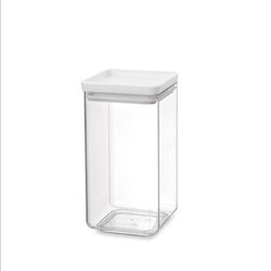 Brabantia - Pojemnik kwadratowy 1,6l Tasty+ jasny szary