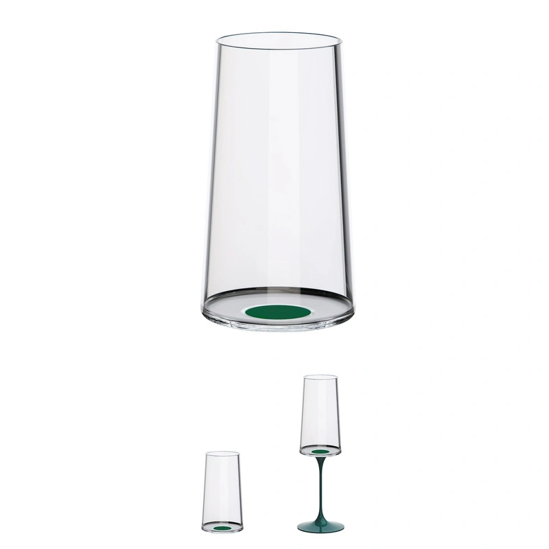 Trebonn - SplitGlass - kieliszek do szampana w?
ski zielony 2 sztuki