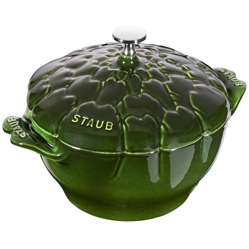 Staub - garnek żeliwny okrągły karczoch 3 l, zielony