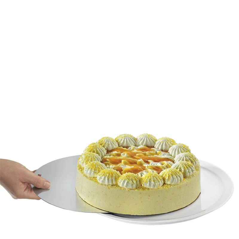 Kuchenprofi - taca do przenoszenia ciast, aluminium, śred. 28 cm Bake