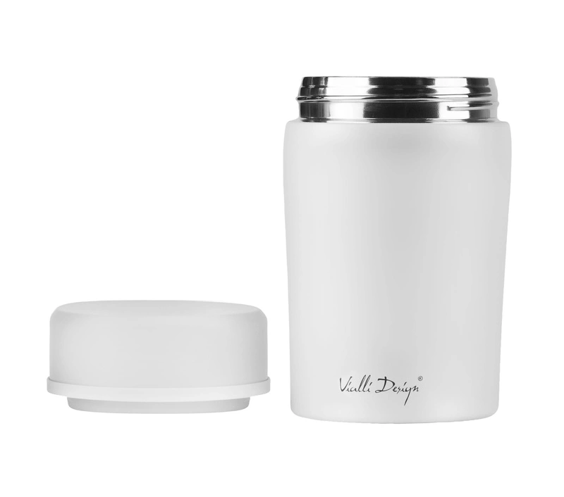 Vialli Design - Termos obiadowy 500ml FUORI biały