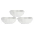 La Porcellana Bianca - zestaw 3 misek do sałatek 17 cm Pieve