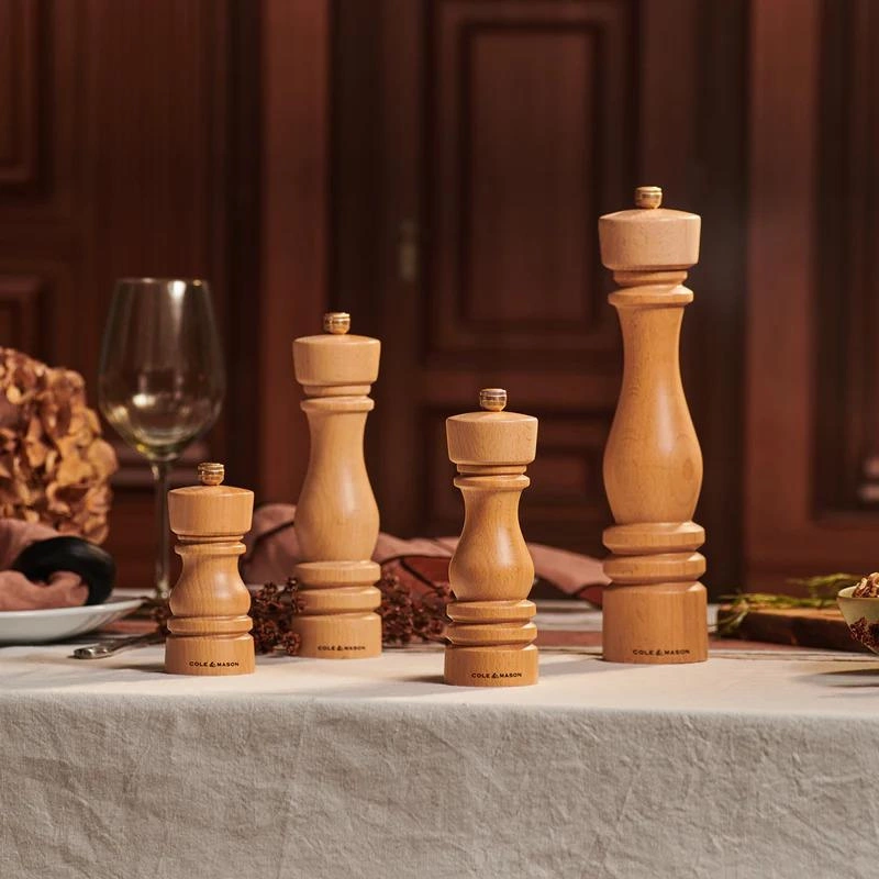 Cole & Mason - Młynek do pieprzu London Natural Beech 22 cm