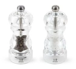 Peugeot - NANCY Zestaw młynków do soli i pieprzu 12 cm akryl