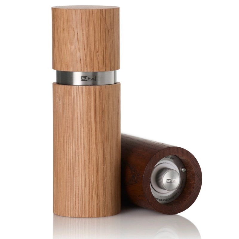 AdHoc - Zestaw młynków do pieprzu lub soli Textura S