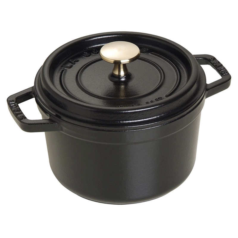 Staub - garnek brytfanna żeliwna czarna 1,2 l 16 cm