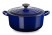 Le Creuset - garnek żeliwny emaliowany okrągły 20 cm 2,4 l Indigo