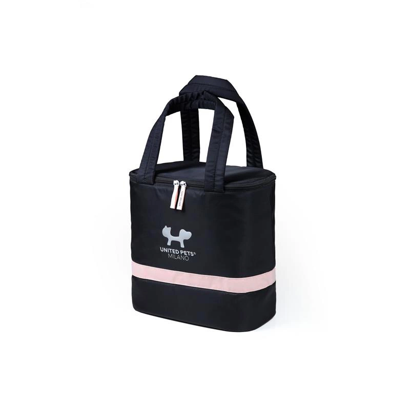 United Pets - Torba podróżna, czarno- różowa