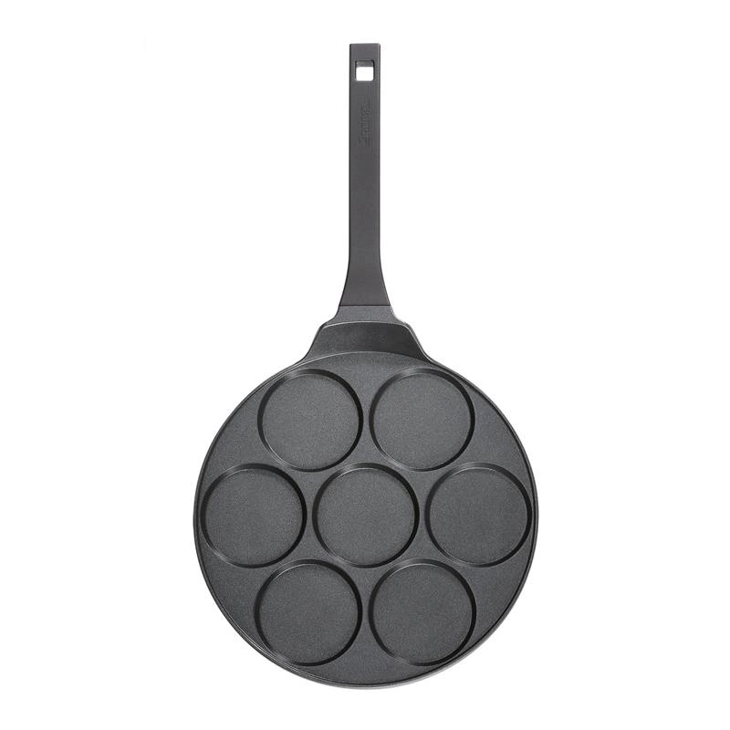 Spring - patelnia do małych naleśników lub jajek sadzonych, powłoka nieprzywierająca, 7 wgłębień, śred. 26 cm PERFORMANCE CLASSIC