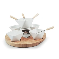 SWISSMAR - SWISSMAR Fondue czekoladowe RUBIK, biały