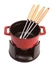 Staub - żeliwne fondue mini czerwone 0,25 l 10 cm