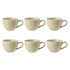 Seltmann - BEAT COLOR GLAZE Zestaw 6 filiżanek do kawy 260 ml
