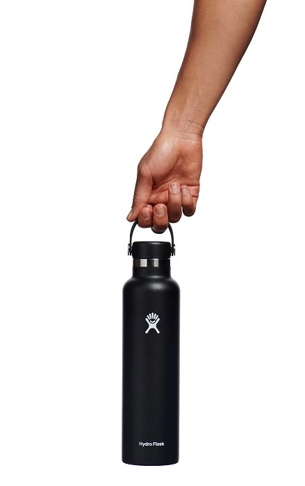 Hydro Flask - Butelka 24 Oz Standard Mouth Flex Cap Black