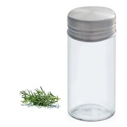 Kuchenprofi - słoiczek na przyprawy, szkło/stal nierdzewna, śred. 4 x 9,3 cm