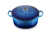 Le Creuset - garnek żeliwny emaliowany Signature 28 azure