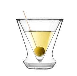 Vialli Design - 2 kieliszki do martini z podwójną ścianką Soho 155 ml