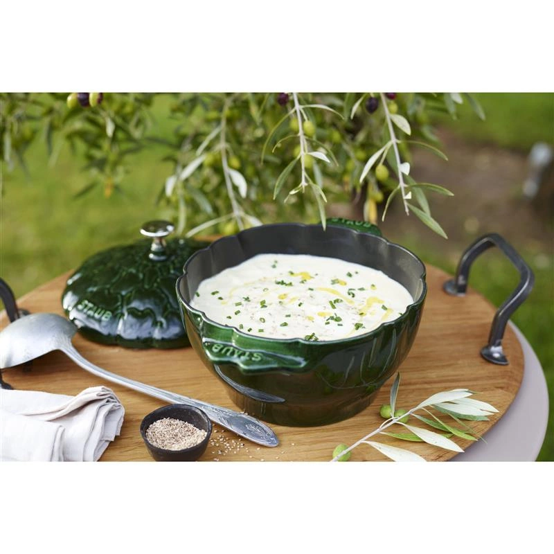 Staub - garnek żeliwny okrągły karczoch 3 l, zielony