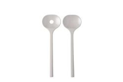 Mepal - Zestaw łyżek do sałaty Bloom Pebble white