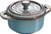 Staub - 4x Mini Cocotte okrągły 10 cm, antyczny turkusowy