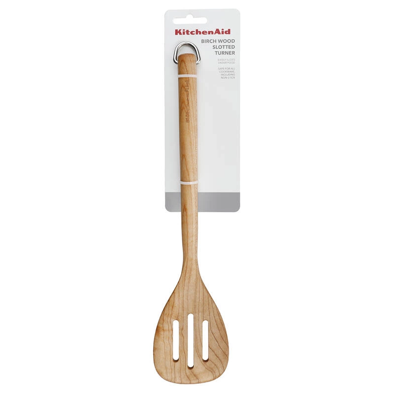 KitchenAid Culinary Tools - łopatka drewniana z otworami CORELINE Birch