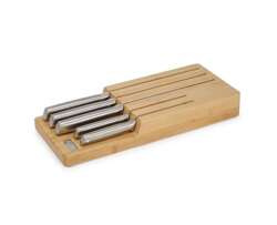 Joseph Joseph - Zestaw 5 noży w bamb. organizerze Elevate Steel