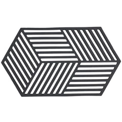 Zone Denmark - Podkładka pod naczynia Hexagon 24 cm Black