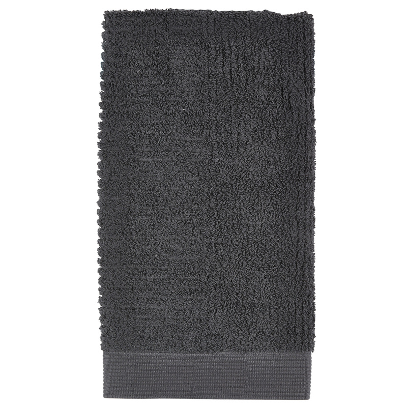 Zone Denmark - Ręcznik kąpielowy 50 x 100 cm Classic Anthracite