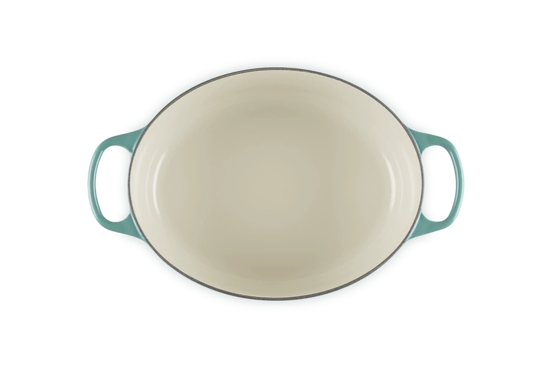 Le Creuset - brytfanna żeliwna Signature 29 cm 4,7 l bleu riviera