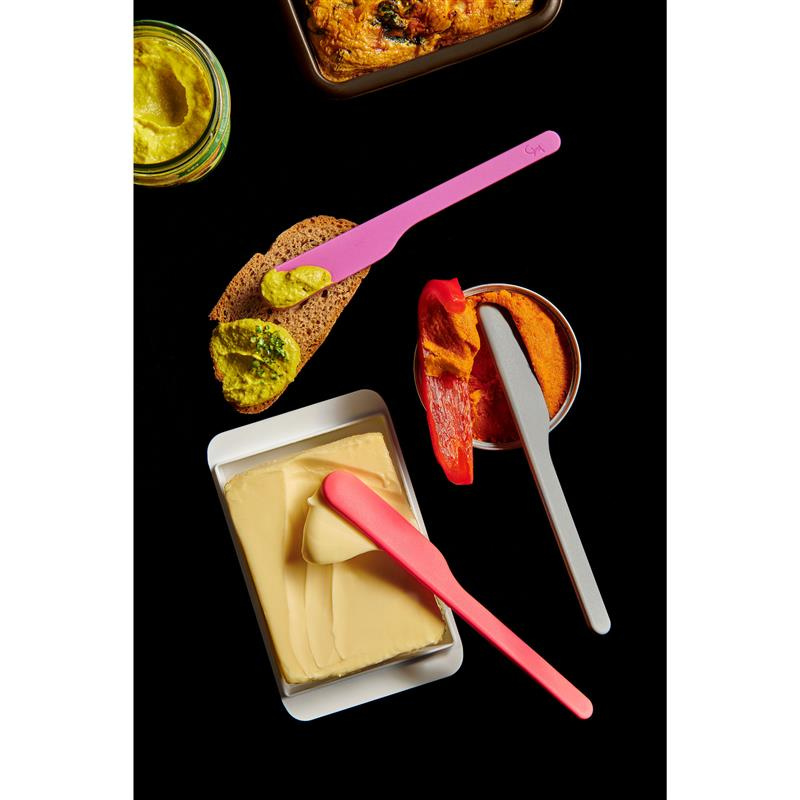 Lurch - noże śniadaniowe, 3 szt., silikon, 16 cm