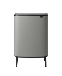 Brabantia - Kosz na śmieci Touch Bin Bo 60l mineralny szary