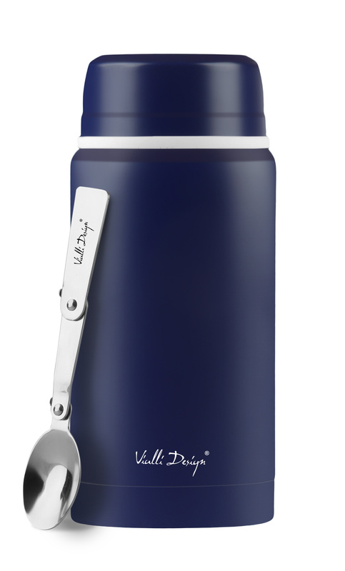 Vialli Design - Termos obiadowy 750ml FUORI granatowy
