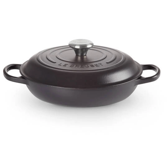 Le Creuset - garnek patelnia Gourmet Signature 26 cm 2,2 l czarny mat