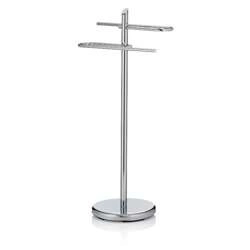Kela - wieszak na ręczniki, śred.25,5 cm, wys. 88 cm, chromowany Ken