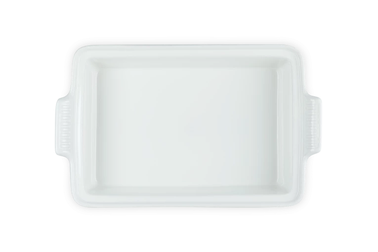 Le Creuset - Prostokątna ceramiczna forma do pieczenia 3,8 l meringue