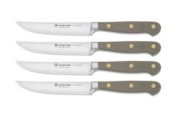 Wusthof - CLASSIC COLOUR Zestaw noży stekowych szary